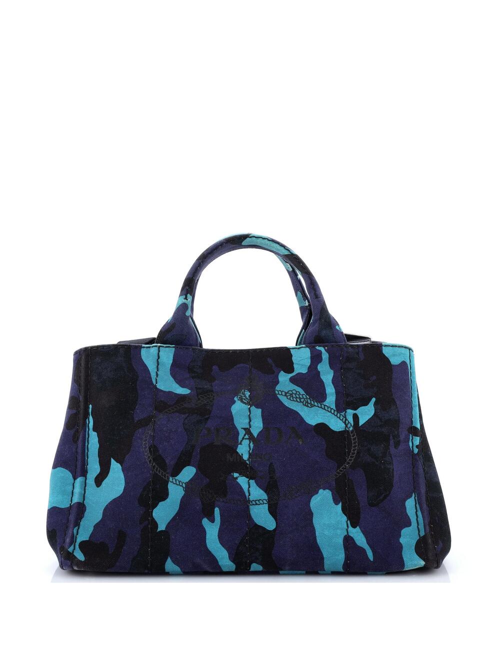 Prada Canapa Convertible Tote Printed #366410P63B
